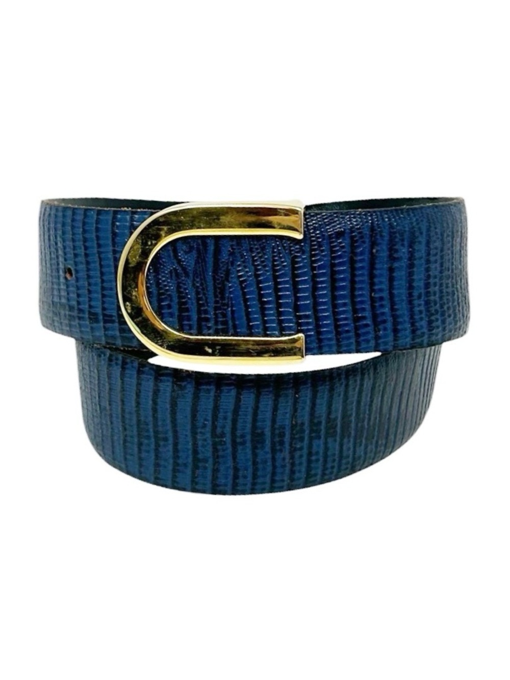 Cipirani Lizard Grain Leather Belt